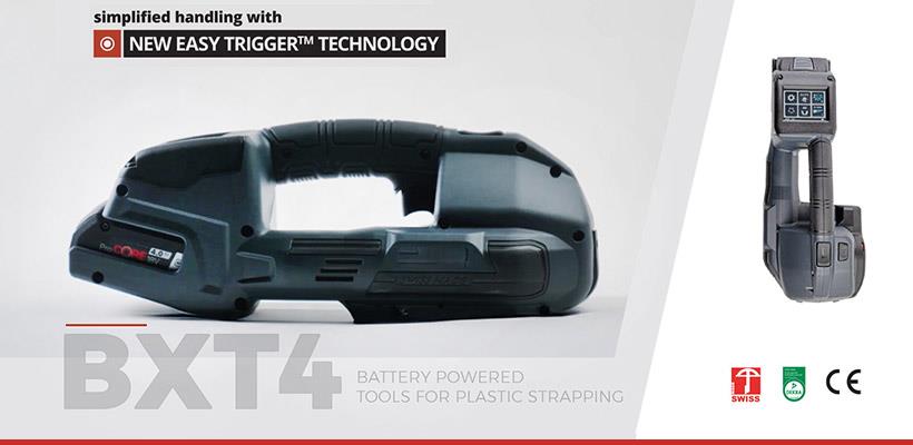 Next Generation: BXT4 Battery-Powered Plastic Strapping Tool