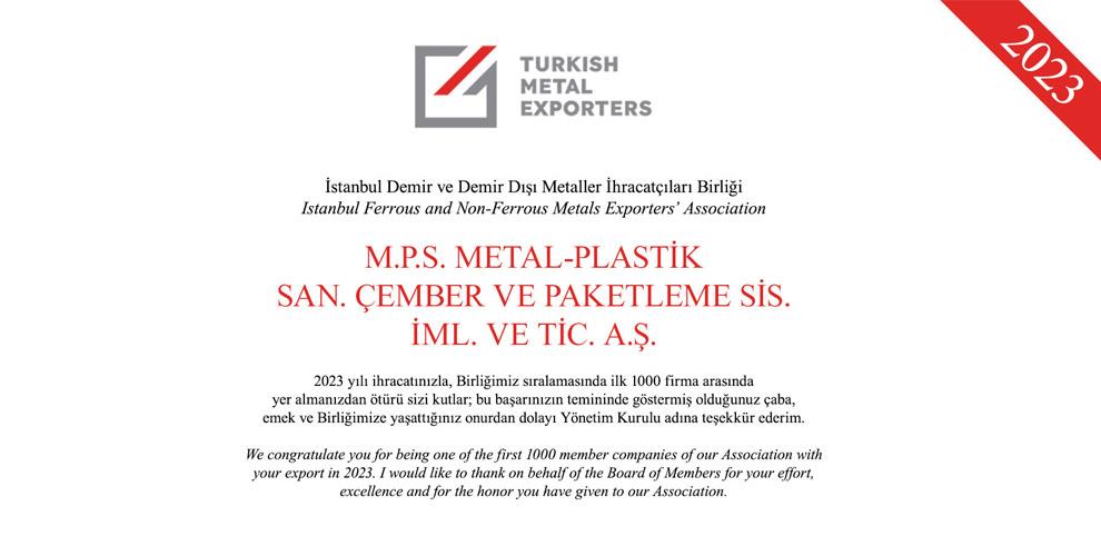 Our Success In Turkey´s 2023 Export Rankings